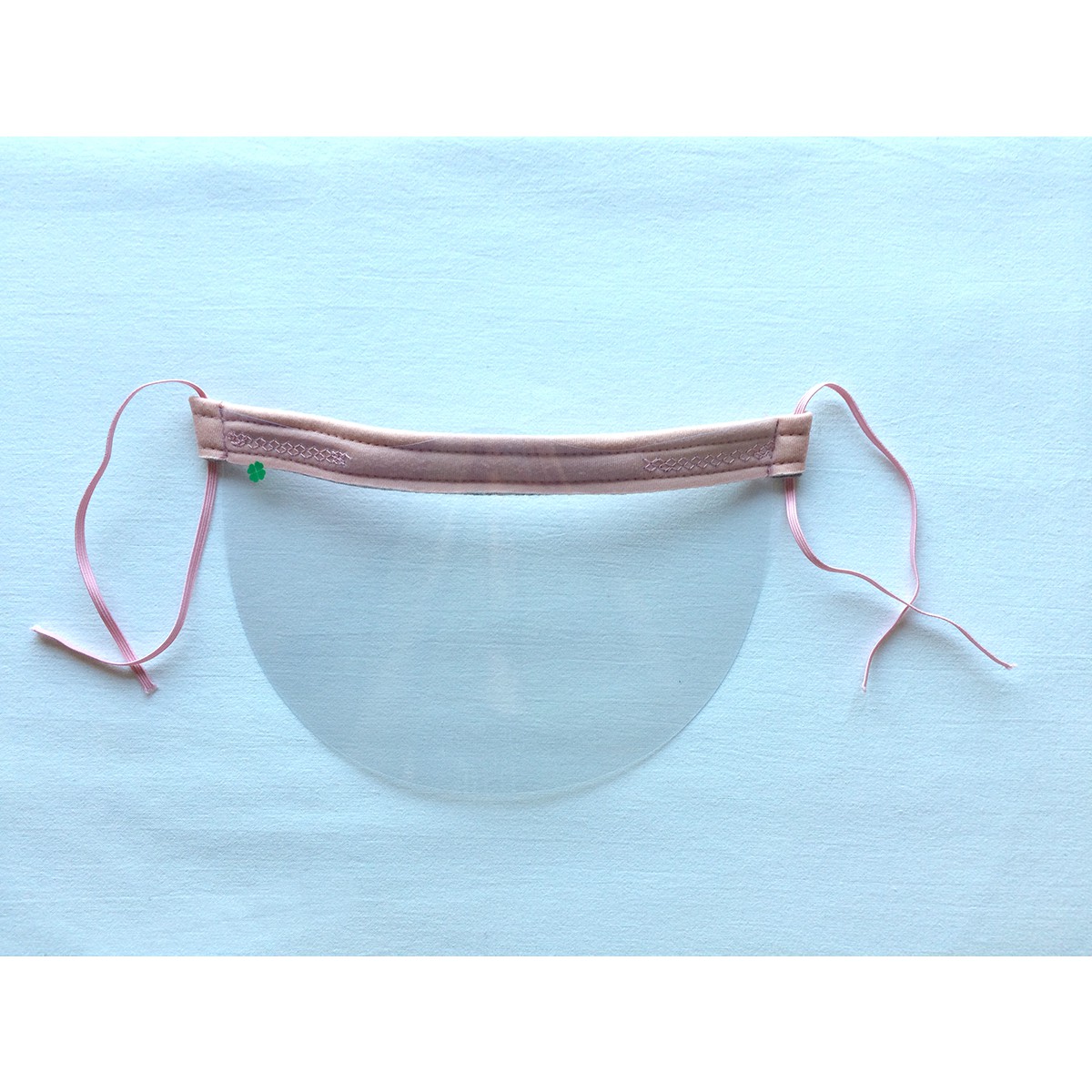 beschermend gezichtsscherm transparant masker neus mond 21x12cm universeel megamix.sk
