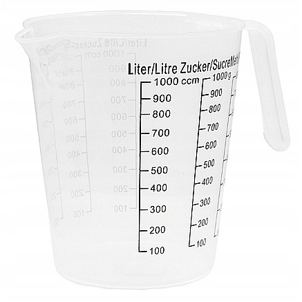 Keukenmaatkan 1L 13cm megamix.sk