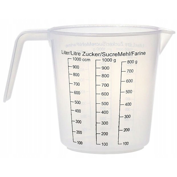 Keukenmaatkan 1L 13cm megamix.sk
