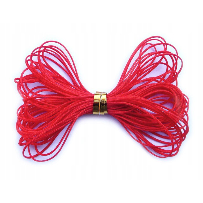 gevlochten koord 5m 0.4mm rode nylon megamix.sk