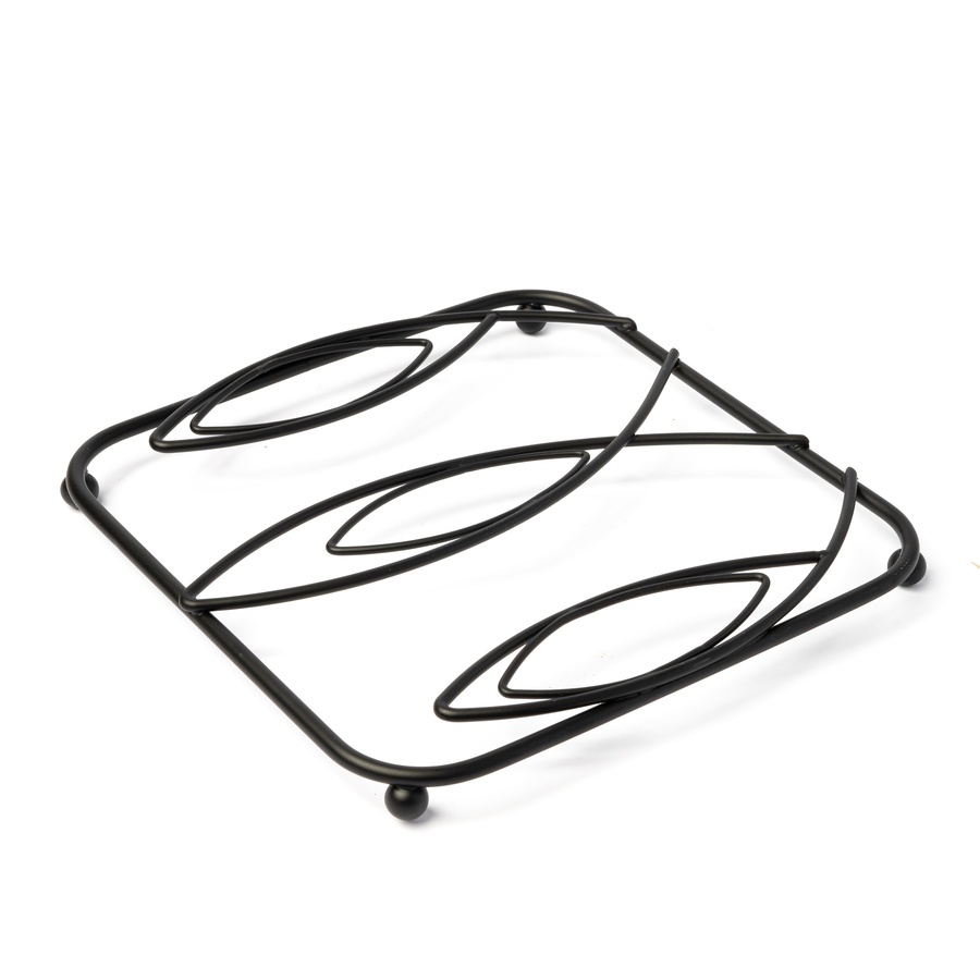 Bladonderzetter 17 cm zwart