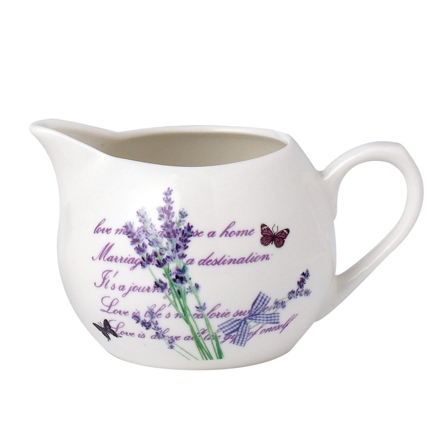 Porseleinen melkkan Lavendel 230 ml