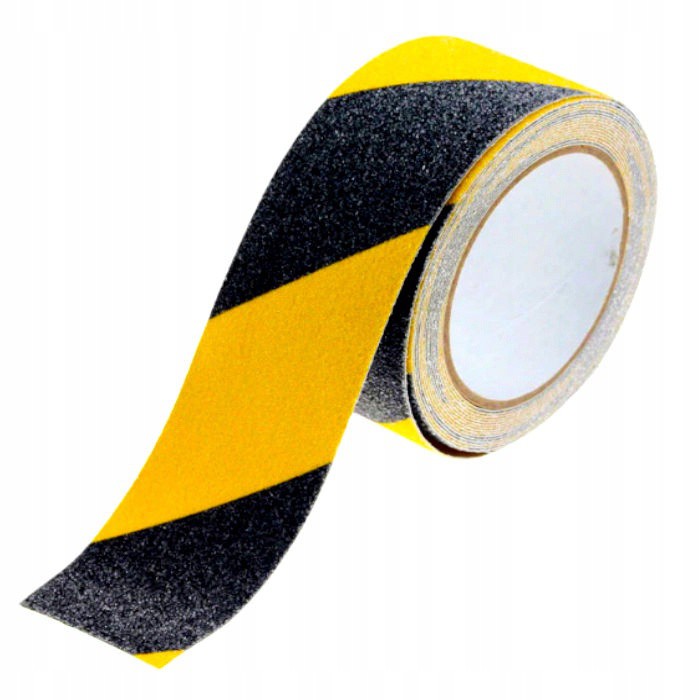 Antislip geel-zwarte tape 50mm 5m megamix.sk