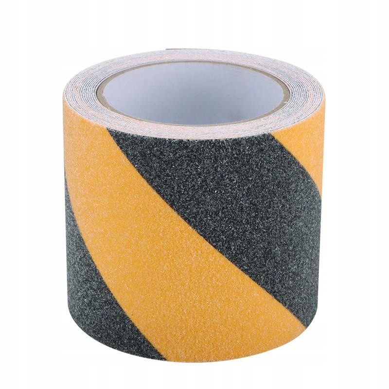 Antislip geel-zwarte tape 50mm 5m megamix.sk