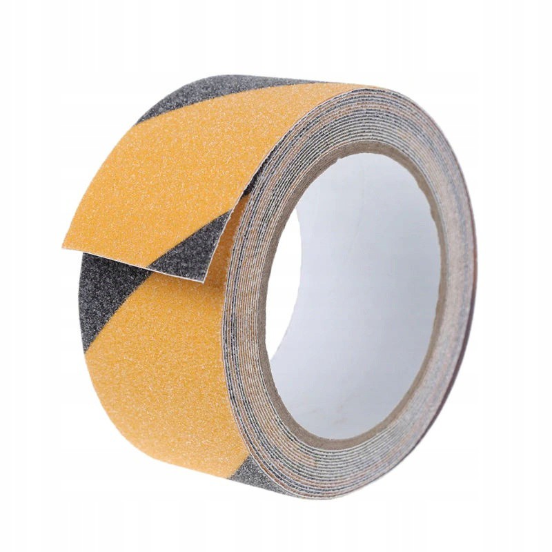 Antislip geel-zwarte tape 50mm 5m megamix.sk