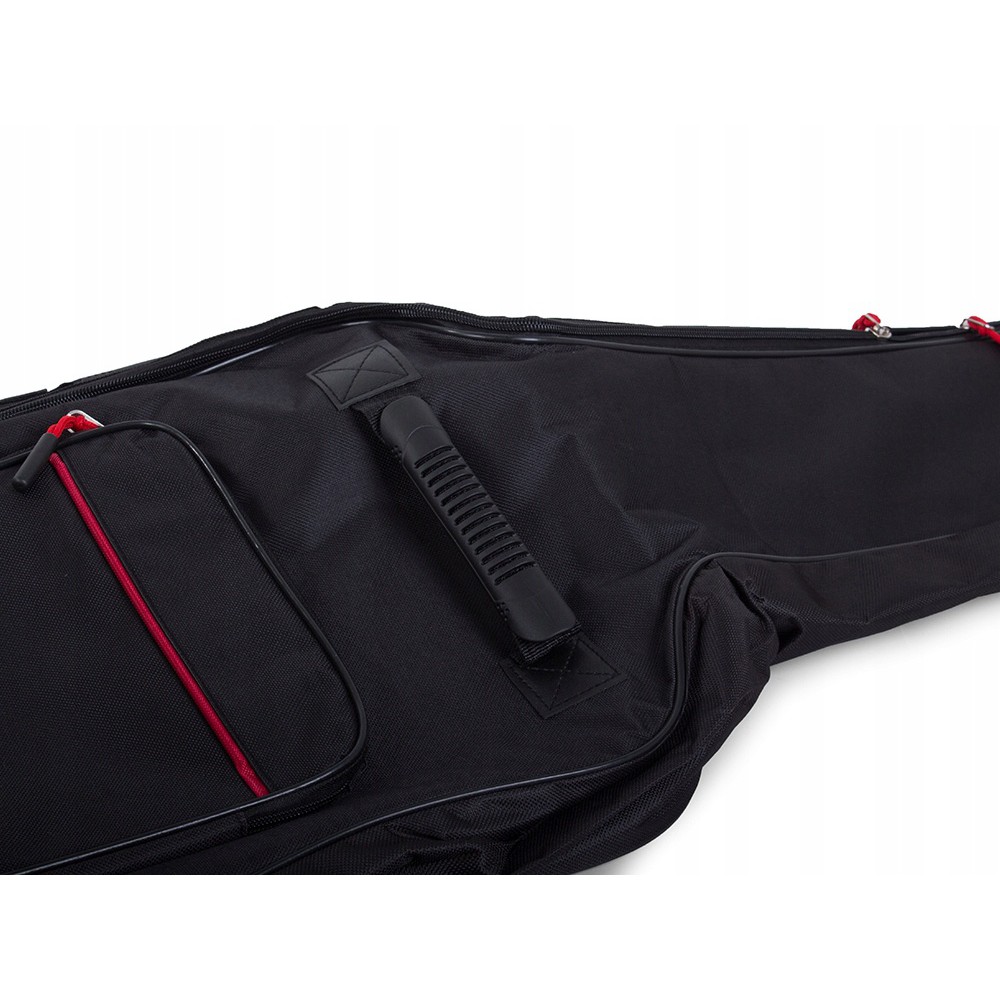 Polyester gitaarhoes 107x42x13cm zwart megamix.sk