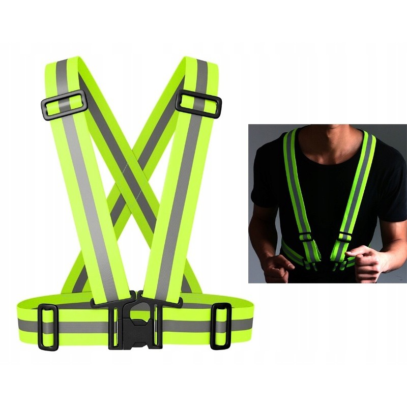 Reflecterend hardloopvest verstelbaar megamix.sk