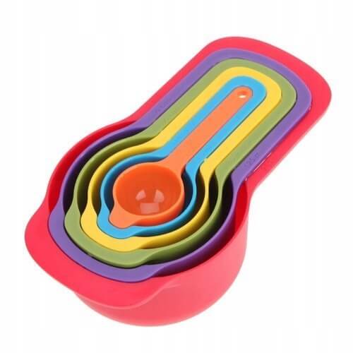 Set maatlepels 6 stuks