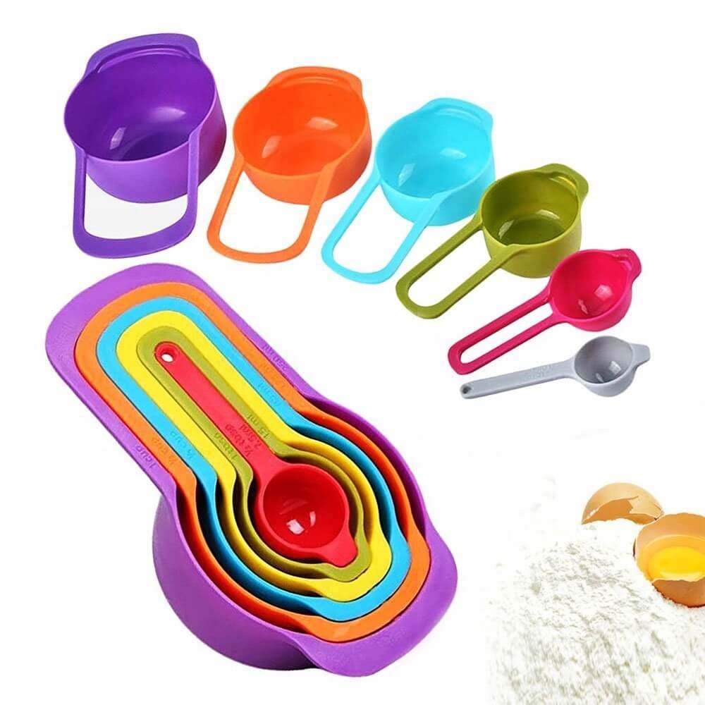 Set maatlepels 6 stuks