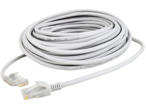 Netwerkkabel LAN Ethernet paar RJ45 20 m goud