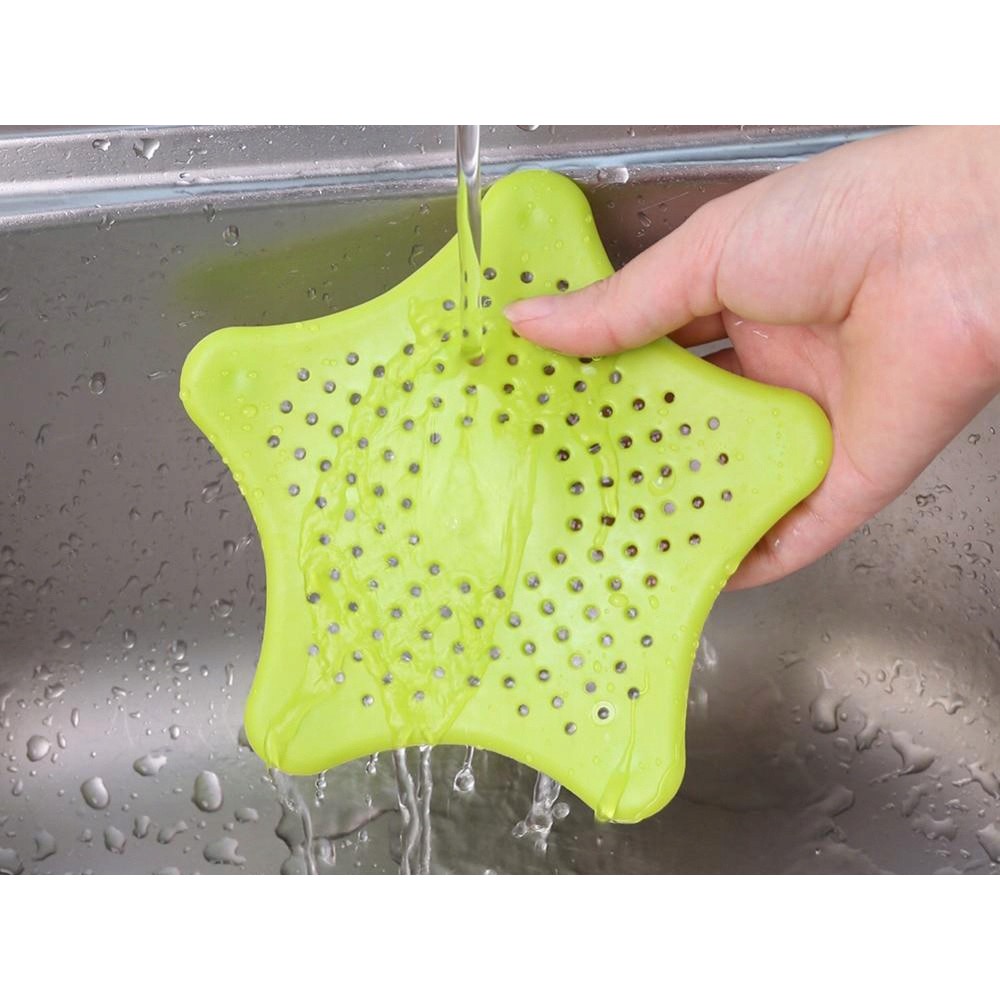 Silikonen zeef voor gootsteenafvoer 15cm groen megamix.sk