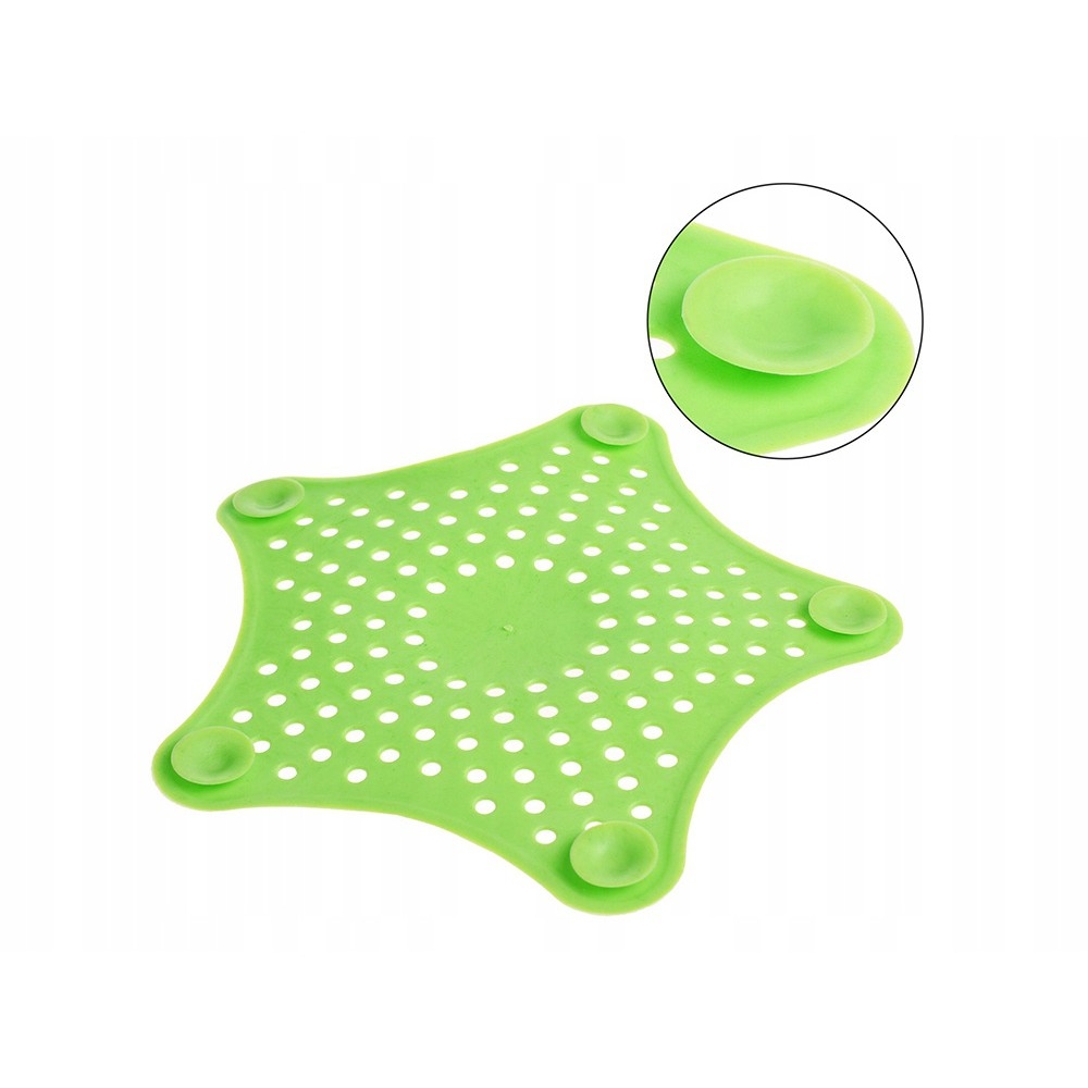 Silikonen zeef voor gootsteenafvoer 15cm groen megamix.sk