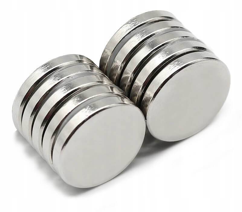 sterke neodymium magneet cilindrisch 10x1mm 10 stuks megamix.sk