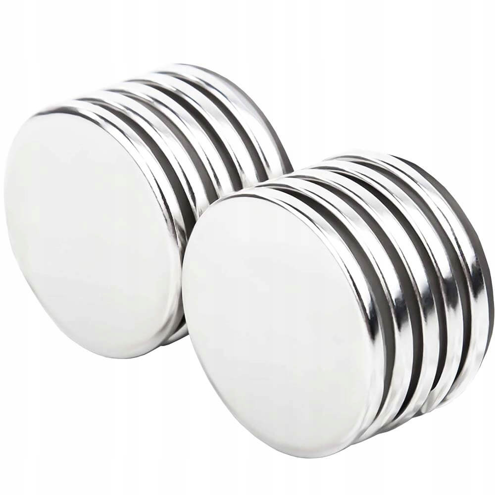 sterke neodymium magneet cilindrisch 10x1mm 10 stuks megamix.sk