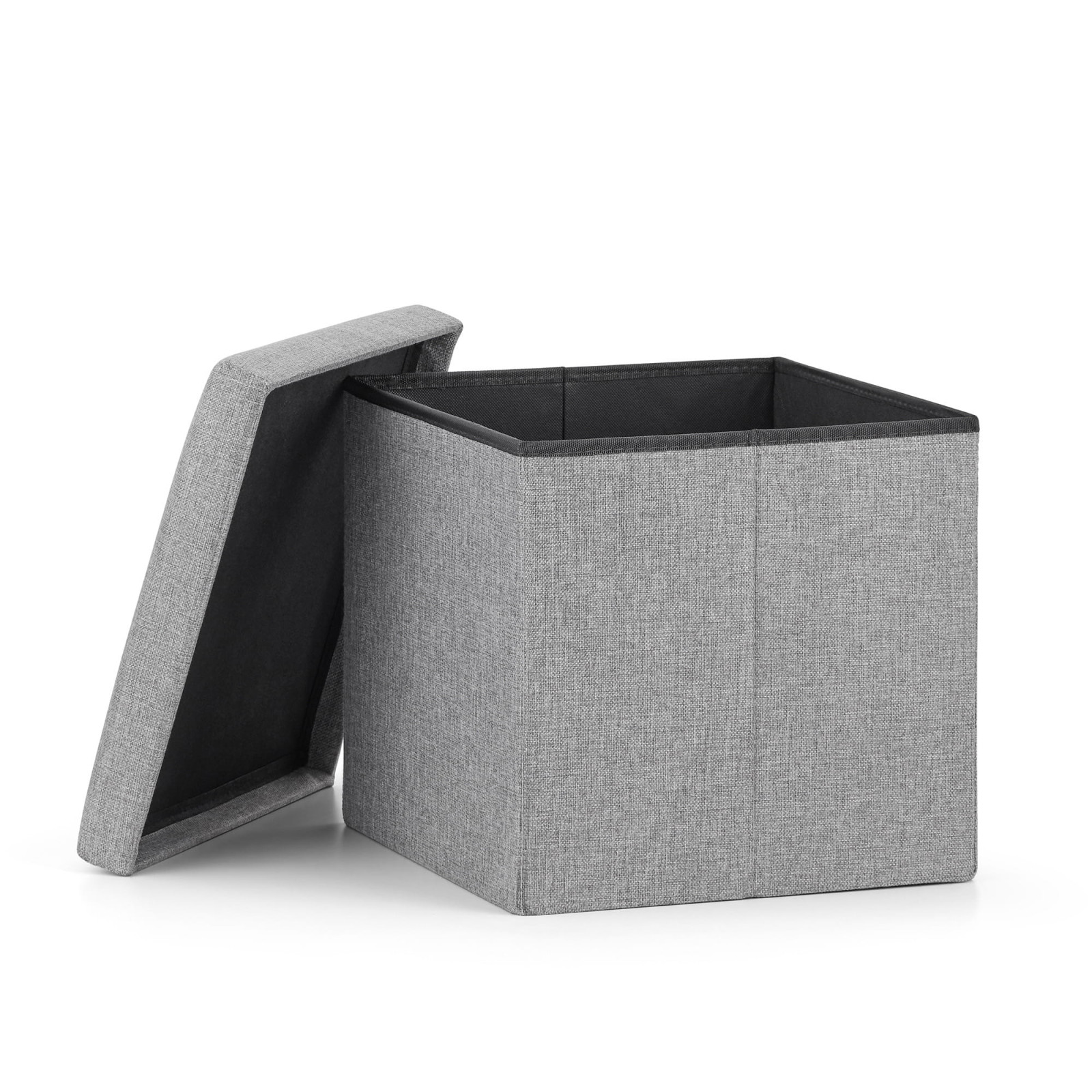 Opvouwbare stoel met opbergruimte L 36x38x38cm grijs megamix.sk