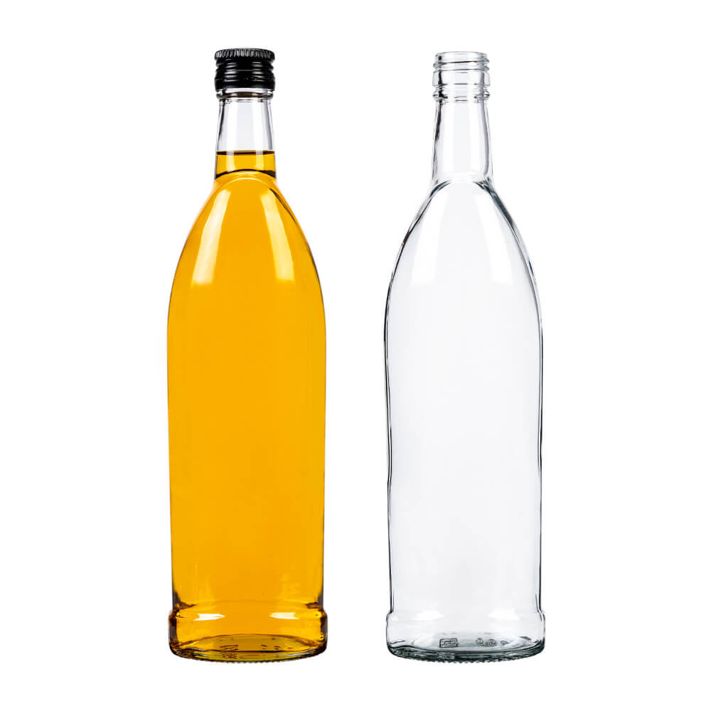 Sklenená fľaša 500ml 28cm SPARK megamix.sk