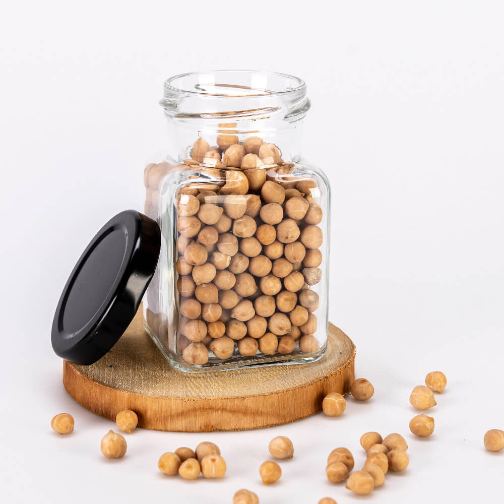 Glazen pot doos 150ml 9cm met deksel megamix.sk