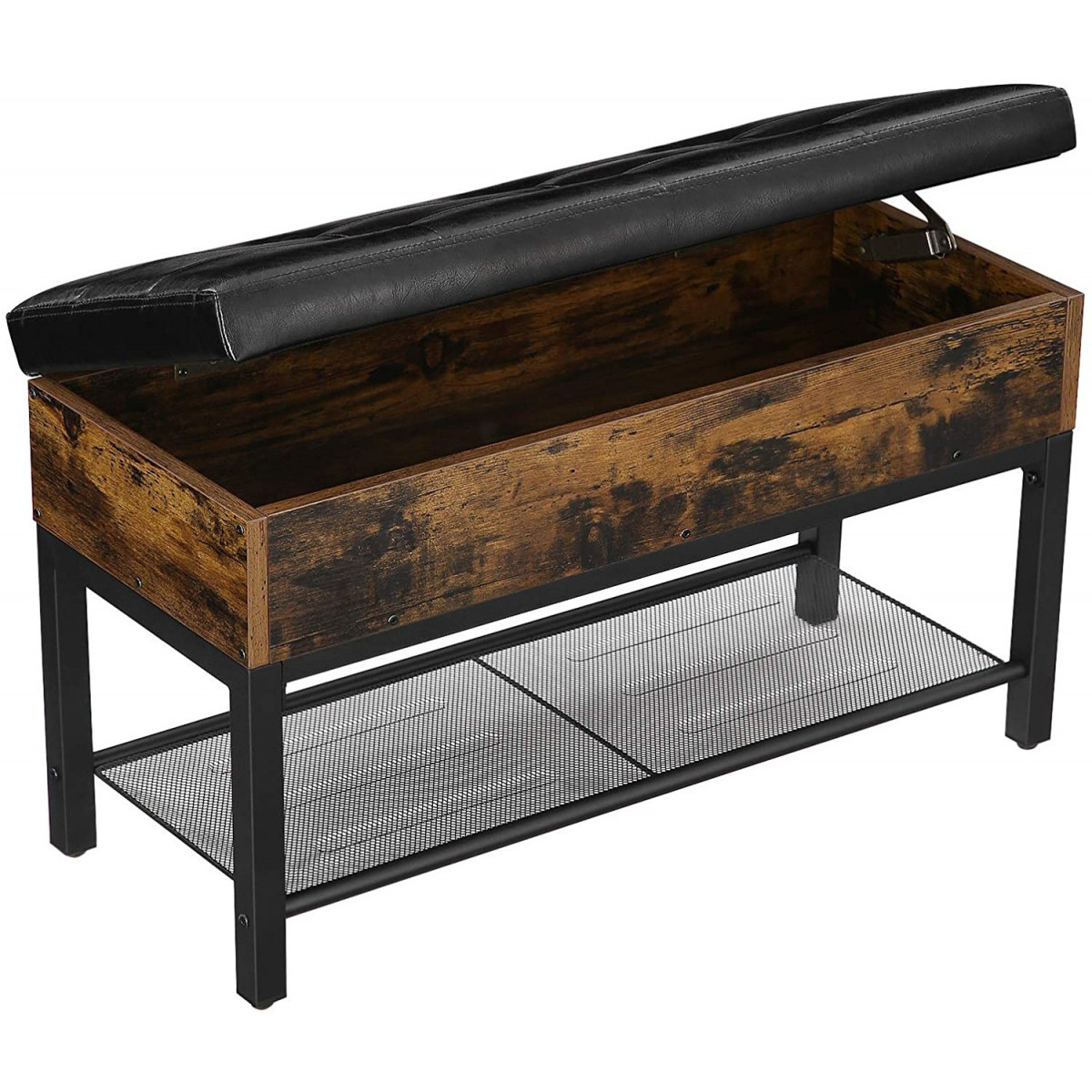 schoenenkast met zitgedeelte en opbergruimte 70x30x45cm megamix.sk