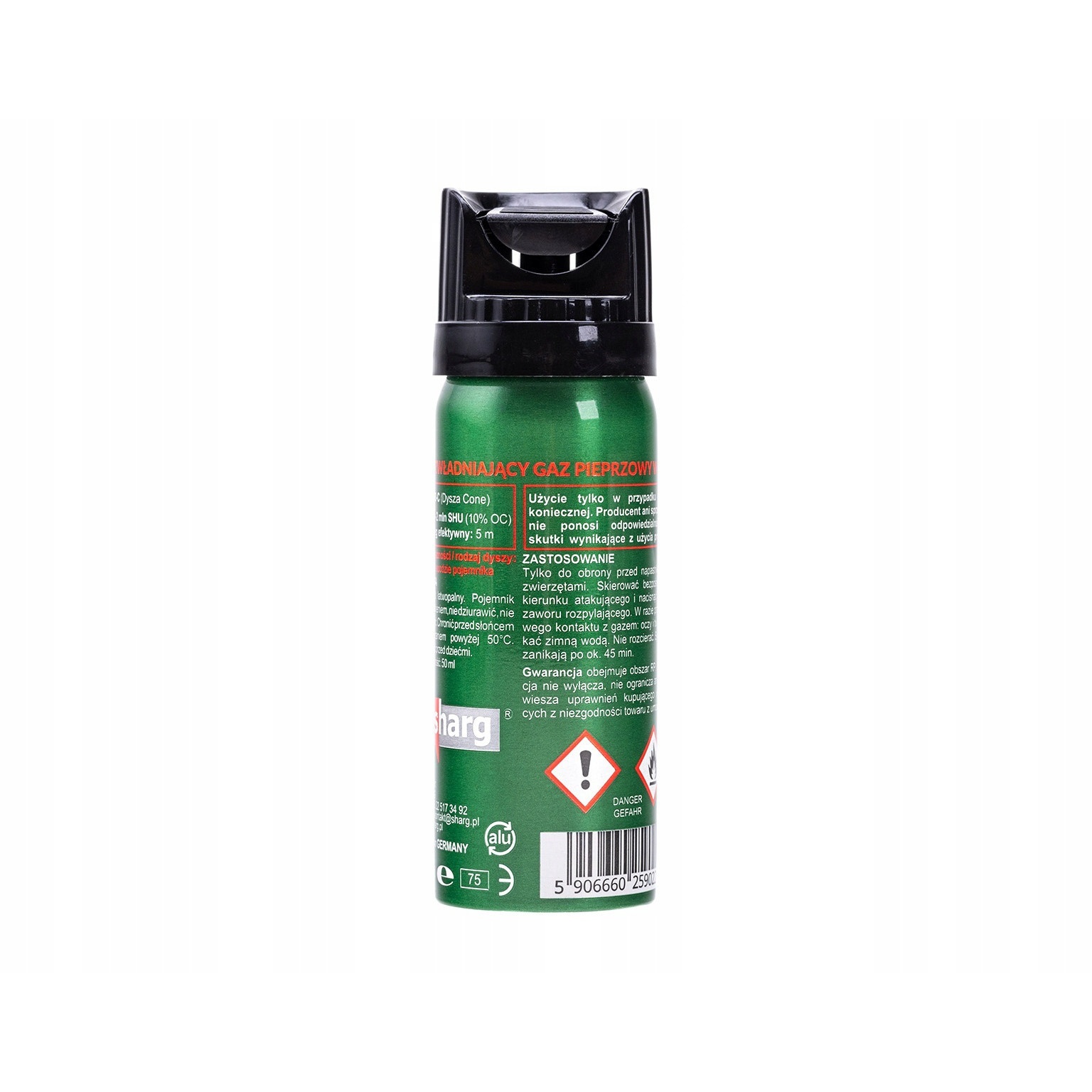 traangas met gelkruid 50ml Nato Defense 41050-C 2mil Scoville megamix.sk