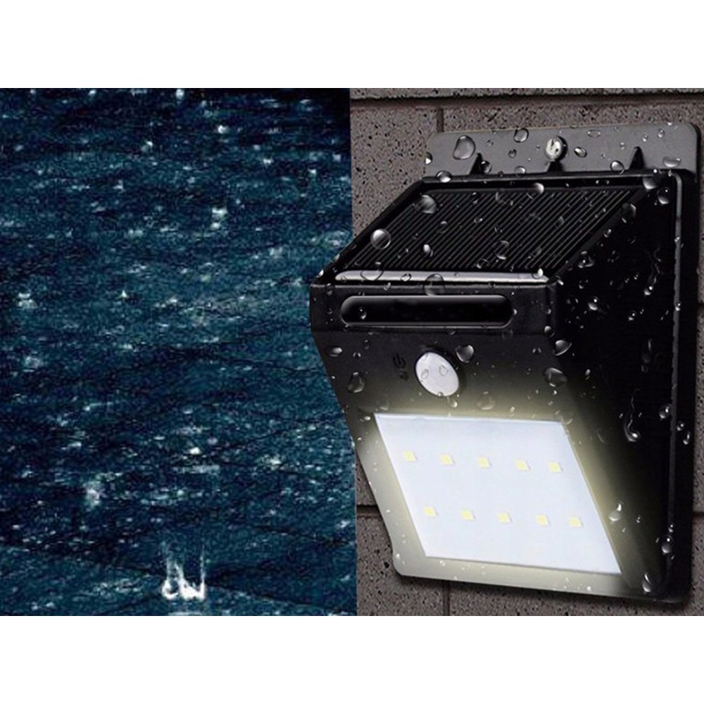 Zonnepaneellamp 30 SMD LED met bewegingssensor 12x9x5cm megamix.sk