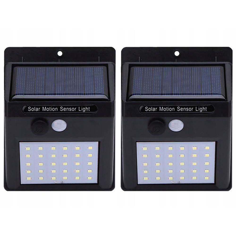 Zonnepaneellamp 30 SMD LED met bewegingssensor 12x9x5cm megamix.sk