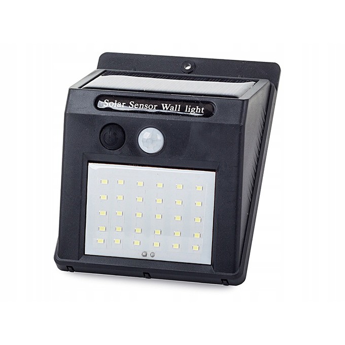 Zonnepaneellamp 30 SMD LED met bewegingssensor 12x9x5cm megamix.sk