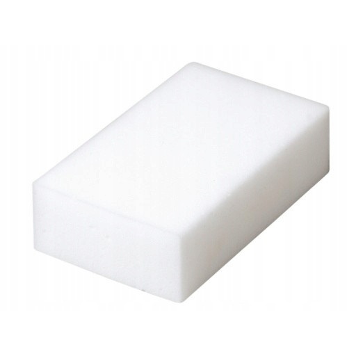 Spons voor het reinigen van vuil 10x6x2cm wit megamix.sk