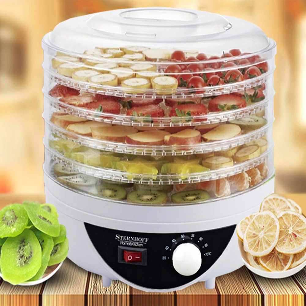 Droger voor paddenstoelen, groenten, fruit XL vermogen 250W megamix