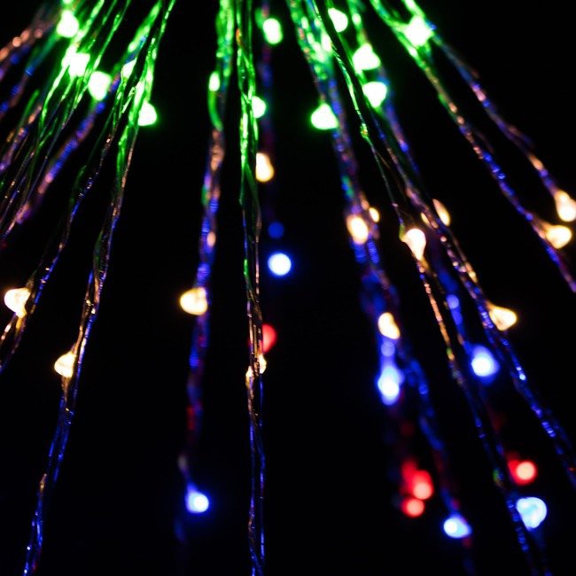 lichtdraad 100 stuks LED ster meerkleurig 8 functies megamix.sk