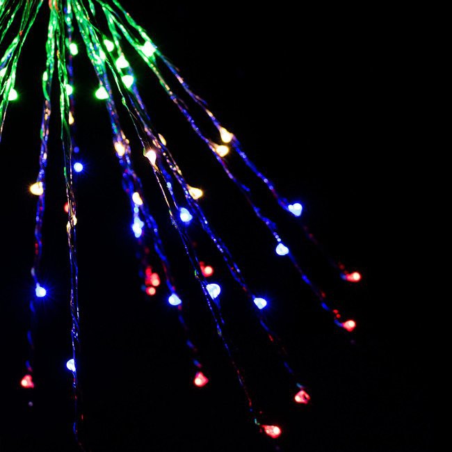 lichtdraad 100 stuks LED ster meerkleurig 8 functies megamix.sk