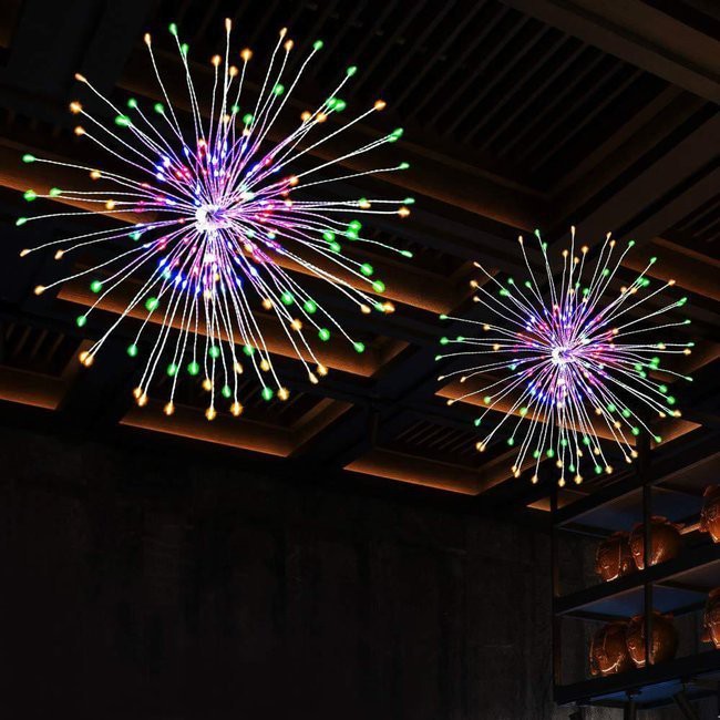 lichtdraad 100 stuks LED ster meerkleurig 8 functies megamix.sk