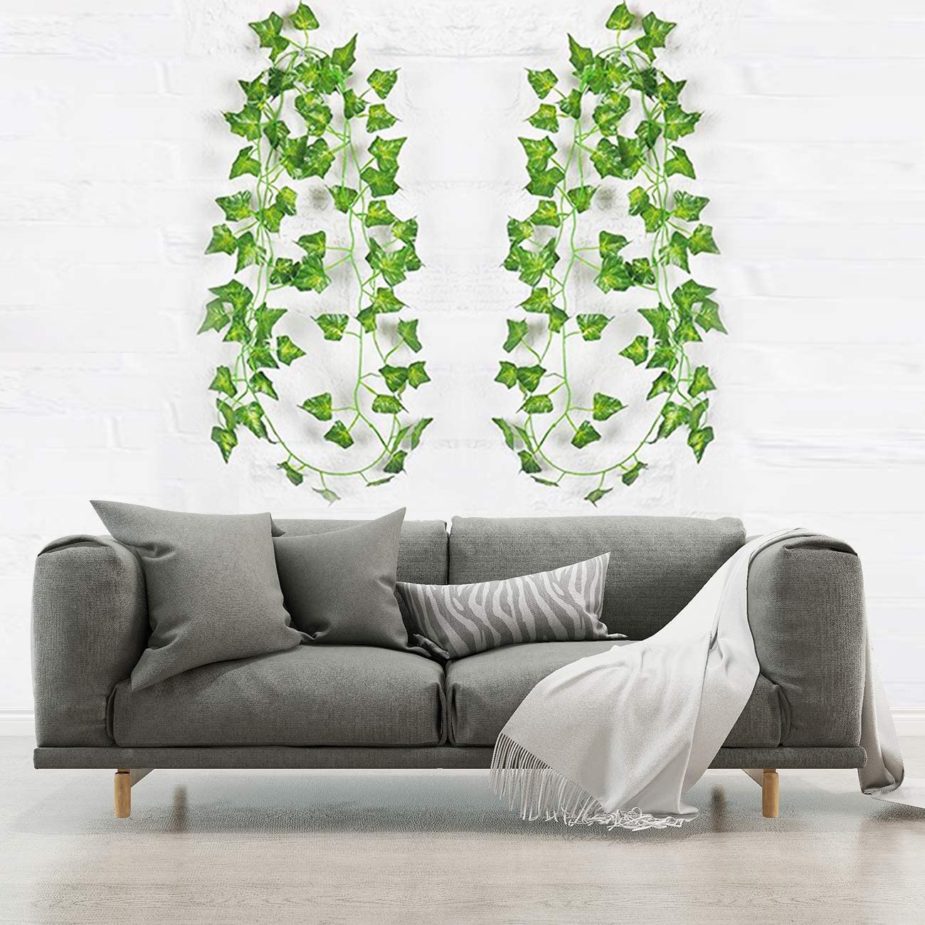 Kunstklimop voor balkon 6 stuks 2m wanddecoratie megamix.sk