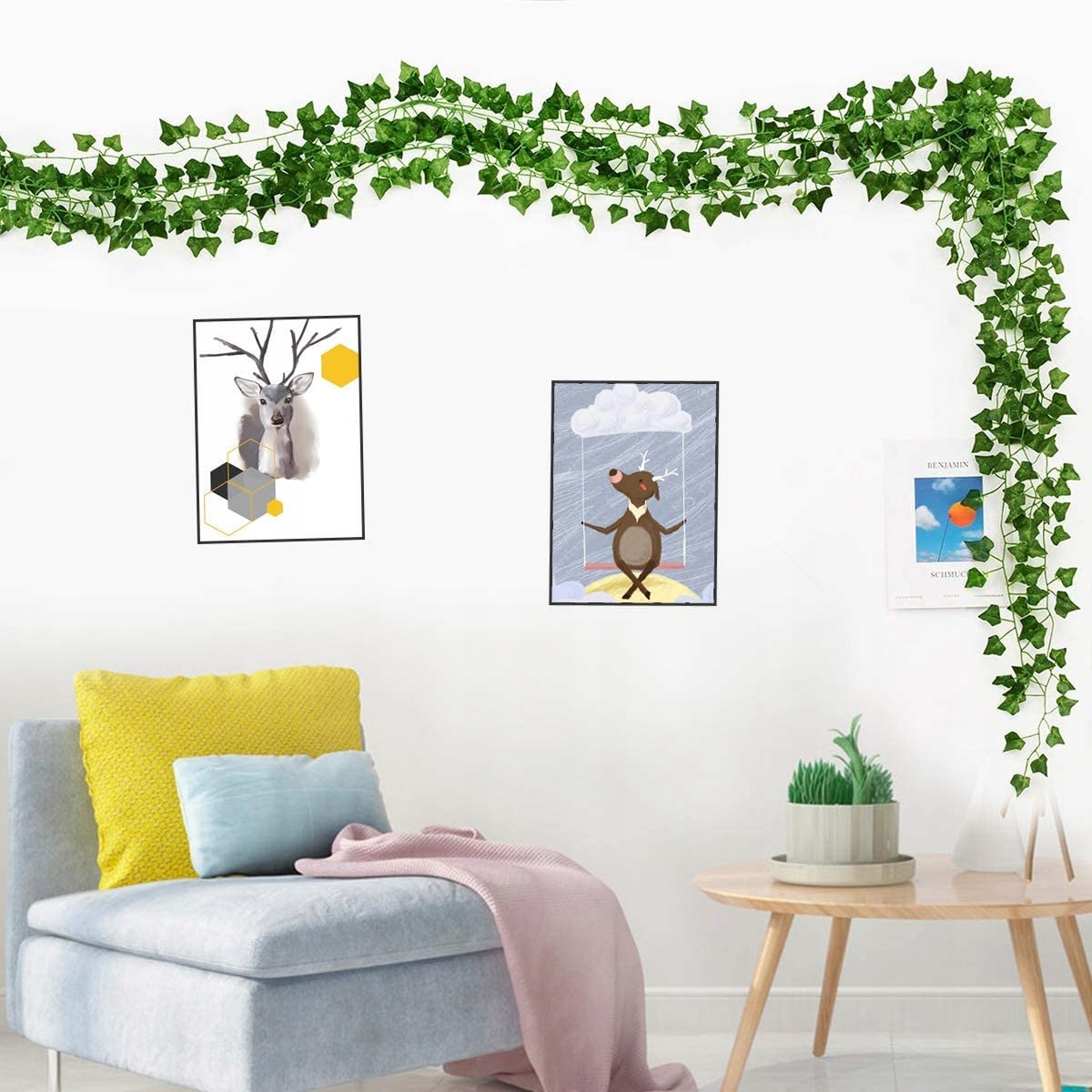 Kunstklimop voor balkon 6 stuks 2m wanddecoratie megamix.sk