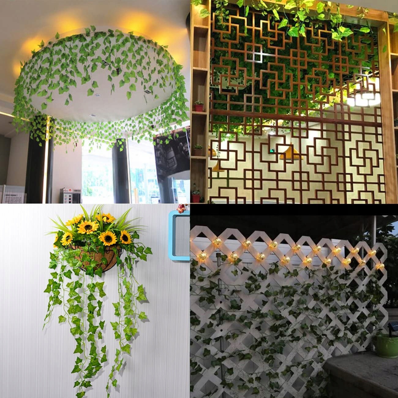 Kunstklimop voor balkon 6 stuks 2m wanddecoratie megamix.sk