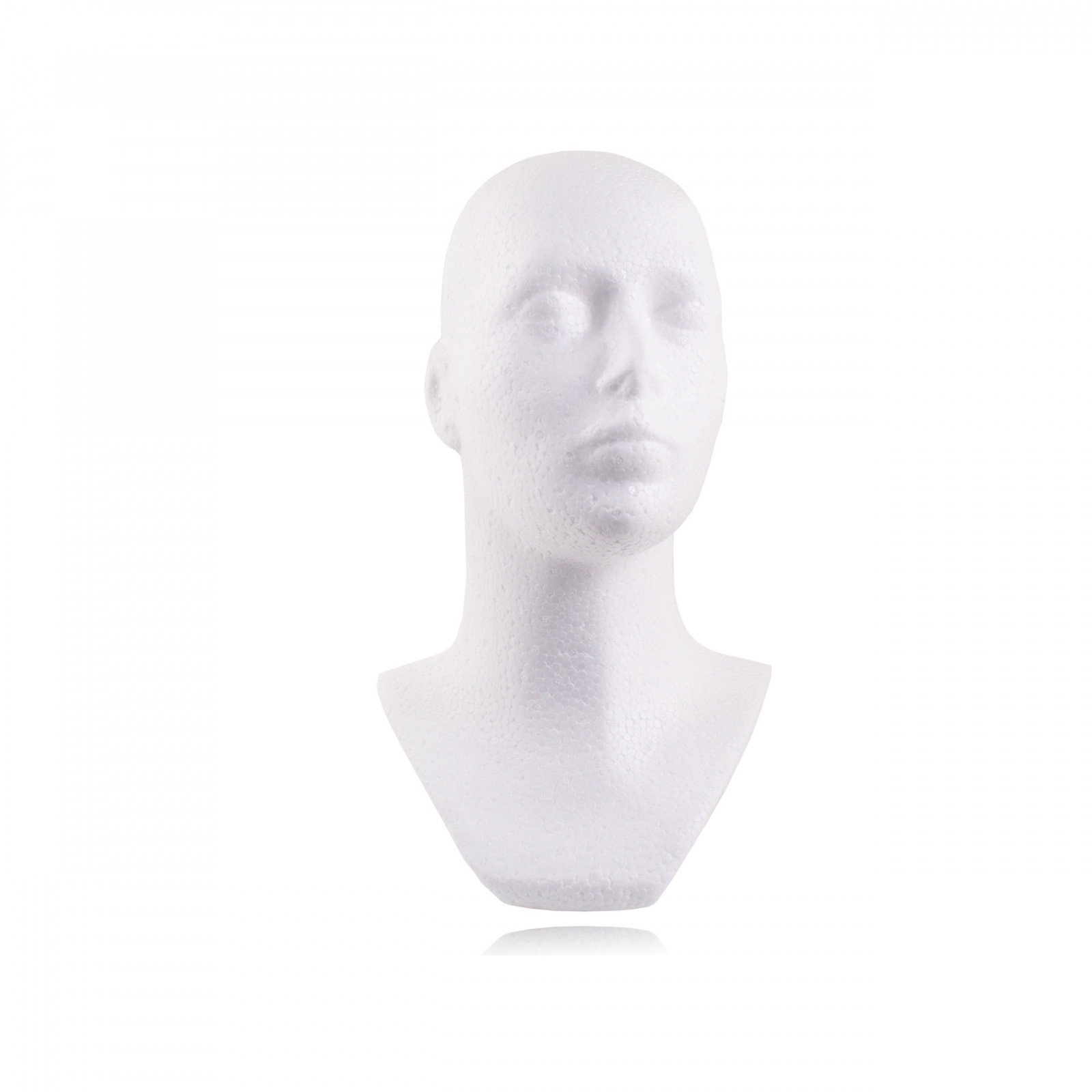 Universele polystyreen hoofd vrouw man wit megamix.sk