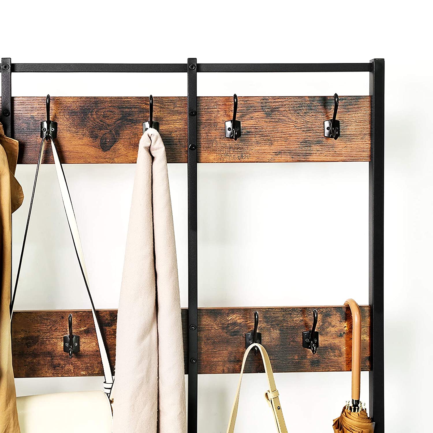 kledinghanger met zitplaats en opbergruimte 100x40x186cm megamix.sk